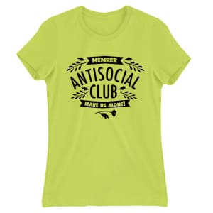 Antisocial Club - Women's Tee