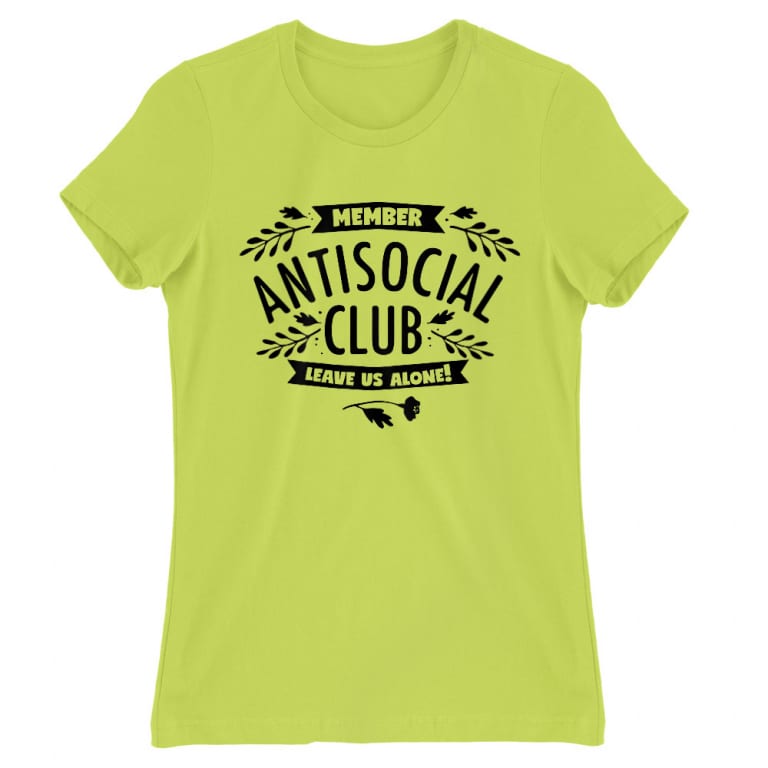 Antisocial Club - Női Póló