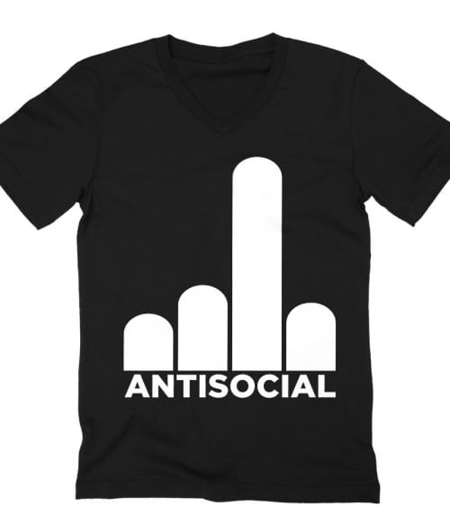 Antisocial fuck you Antisocial fuck you Póló - Ha Antisocial rajongó ezeket a pólókat tuti imádni fogod!