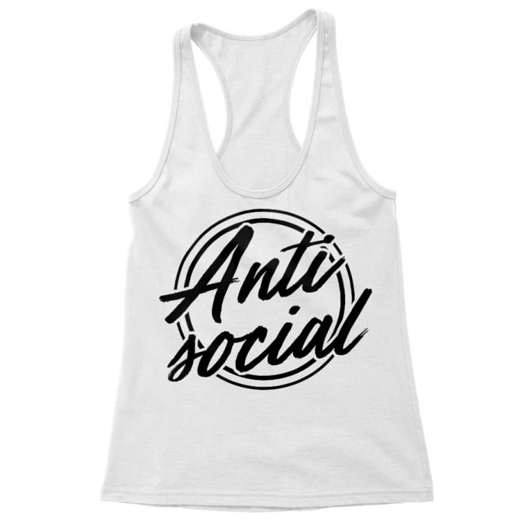 Antisocial logo - Női Trikó