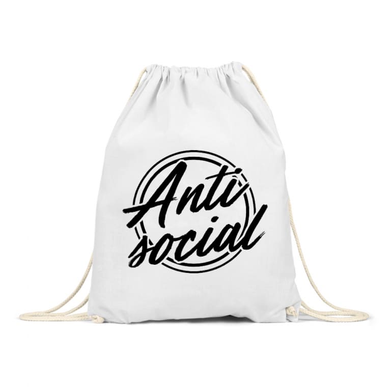 Antisocial logo - Tornazsák