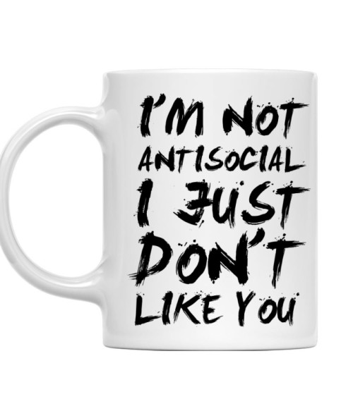 I am not antisocial Személyiség Bögre - Személyiség