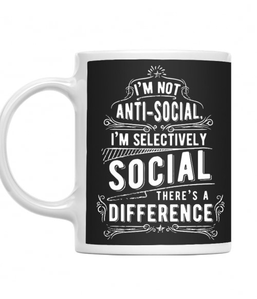 Selectively social Antiszociális Bögre - Személyiség