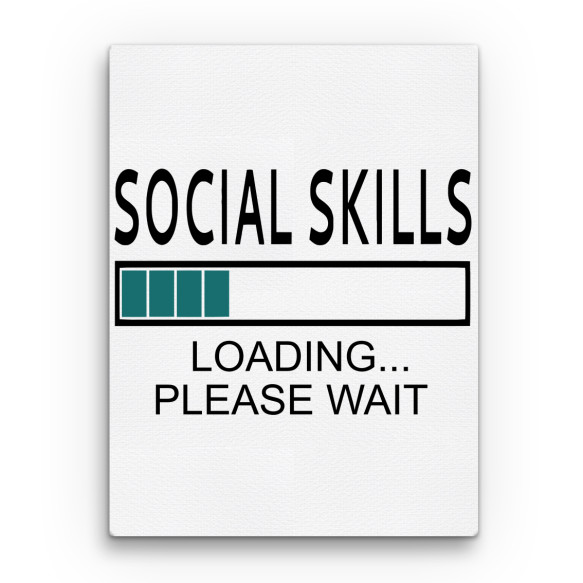 Social skills Poénos Vászonkép - Személyiség