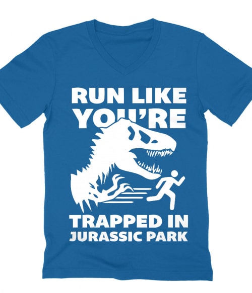 Trapped in jurassic park Póló - Ha Jurassic Park rajongó ezeket a pólókat tuti imádni fogod!