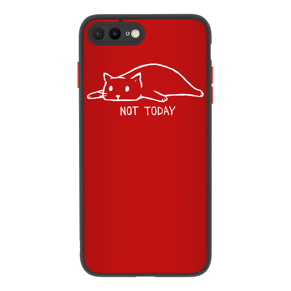 Not today cat Apple iPhone Telefontok