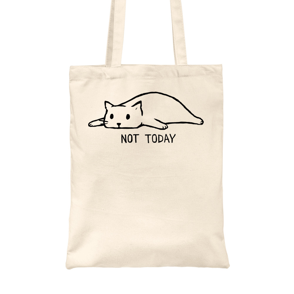 Not today cat Vászontáska