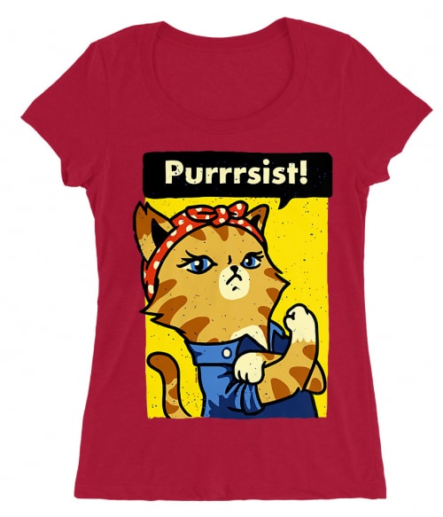 Purrrsist Póló - Ha Cat rajongó ezeket a pólókat tuti imádni fogod!