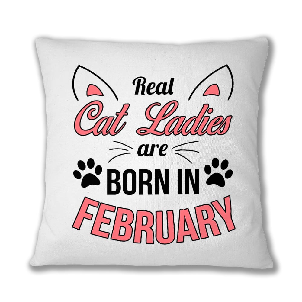 Real cat ladies february Párnahuzat