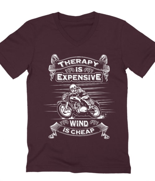 Therapy is expensive Póló - Ha Motorcycle rajongó ezeket a pólókat tuti imádni fogod!