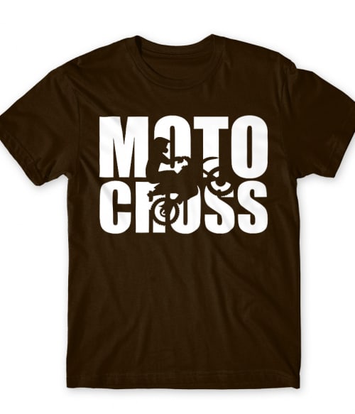 Motocross Motoros Férfi Póló - Motoros