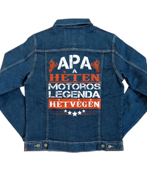 Motoros Legenad Apa Póló - Ha Motorcycle rajongó ezeket a pólókat tuti imádni fogod!