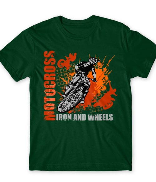 Iron and Wheels Póló - Ha Motorcycle rajongó ezeket a pólókat tuti imádni fogod!