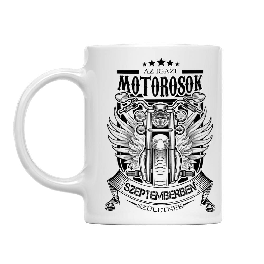 Igazi Motoros Szeptember Bögre