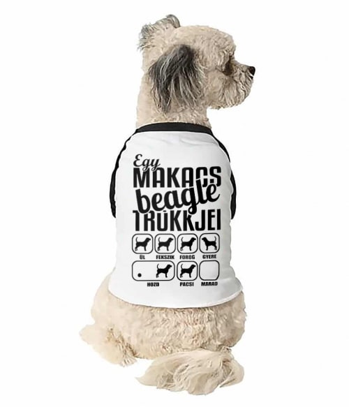 Makacs beagle Póló - Ha Dog rajongó ezeket a pólókat tuti imádni fogod!