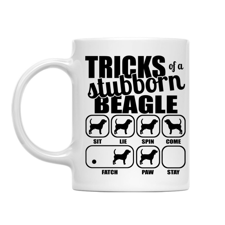 Stubborn beagle