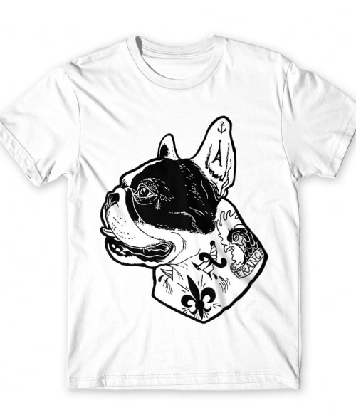 Tattooed french bulldog Póló - Ha Dog rajongó ezeket a pólókat tuti imádni fogod!