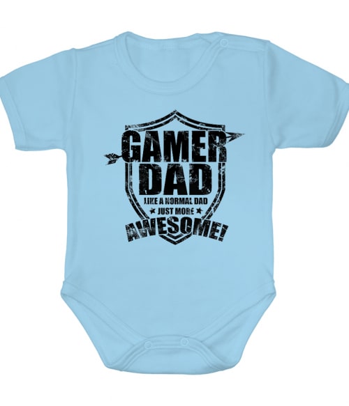Awesome gamer dad Gaming Baba Body - Gaming