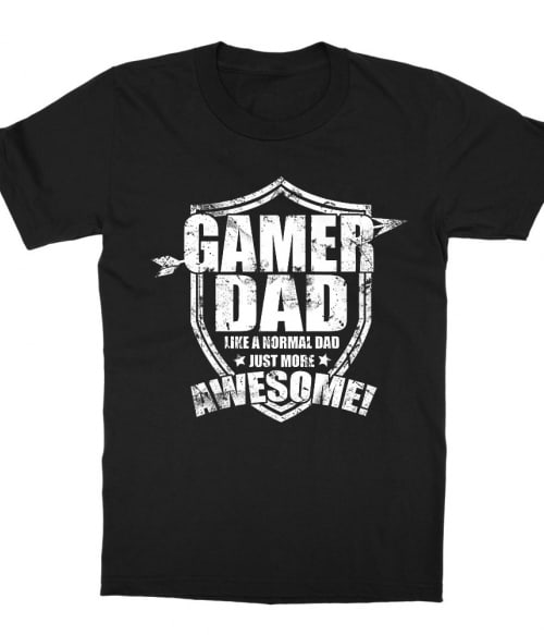 Awesome gamer dad Gaming Gyerek Póló - Gaming