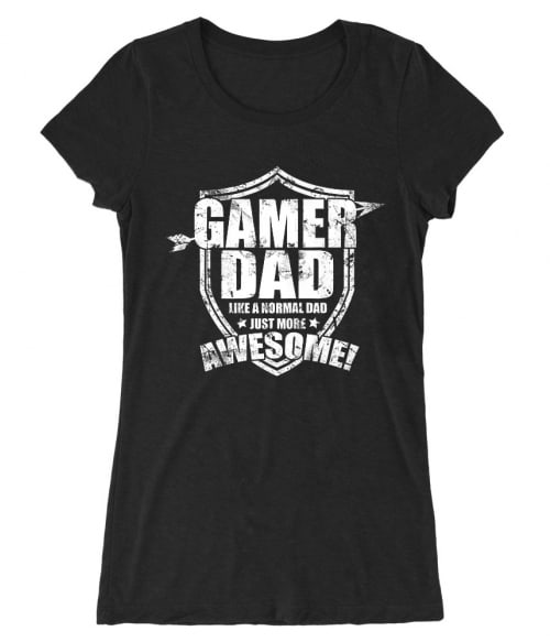 Awesome gamer dad Póló - Ha Gamer rajongó ezeket a pólókat tuti imádni fogod!