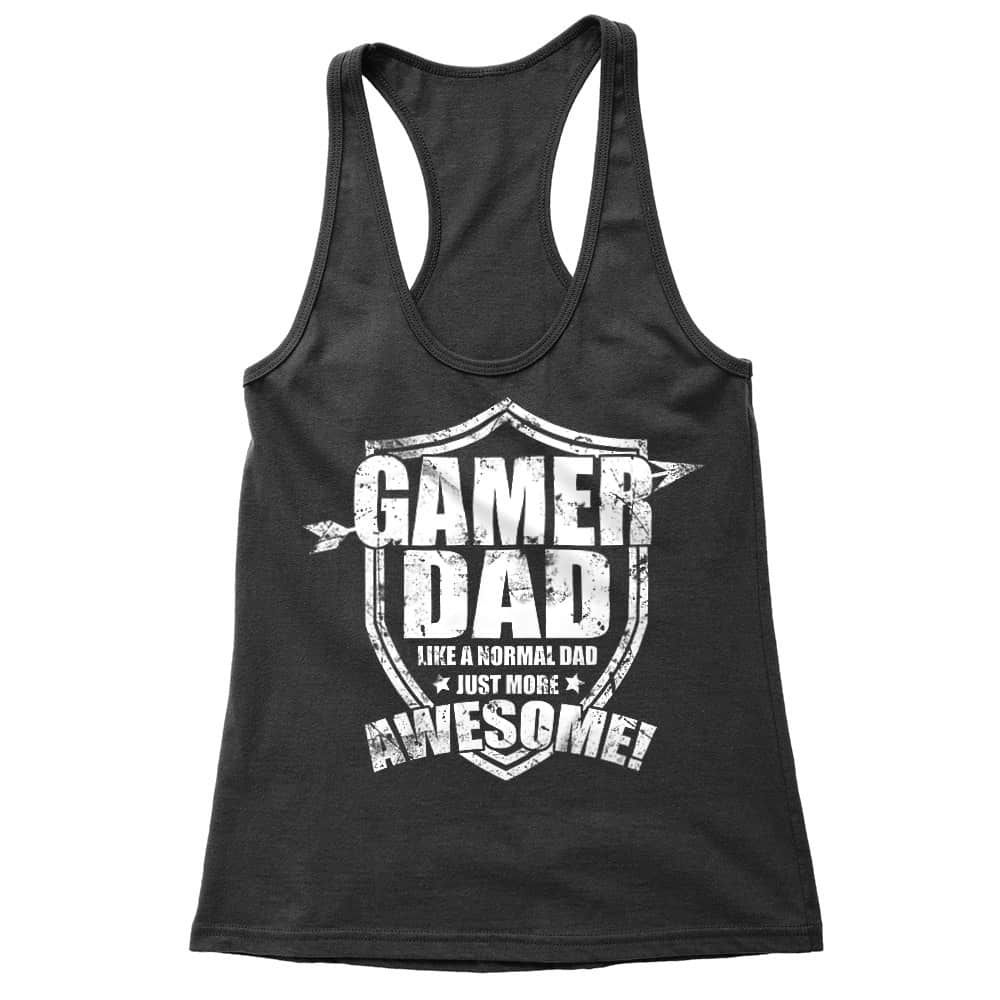 Awesome gamer dad Női Trikó