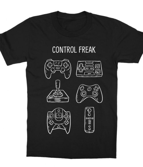 Control freak Gamer Gyerek Póló - Gaming
