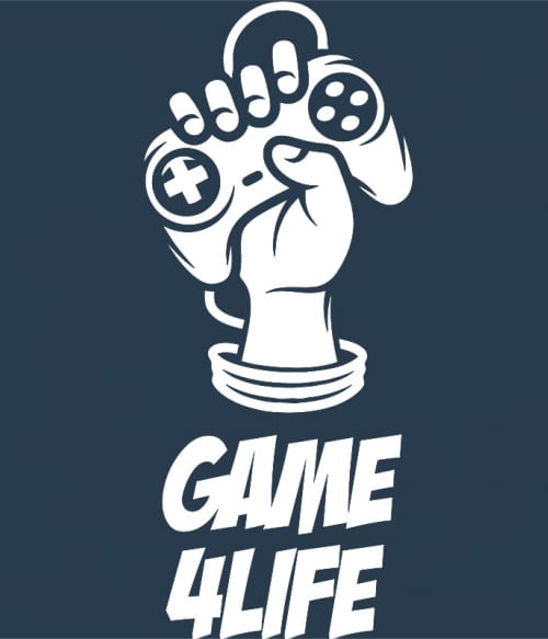Game for life Gamer Pólók, Pulóverek, Bögrék - Gaming
