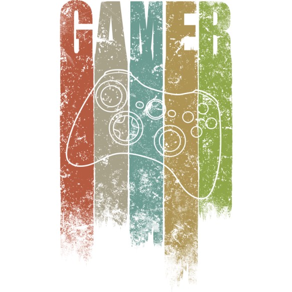 Gamer colors Gaming Pólók, Pulóverek, Bögrék - Gaming