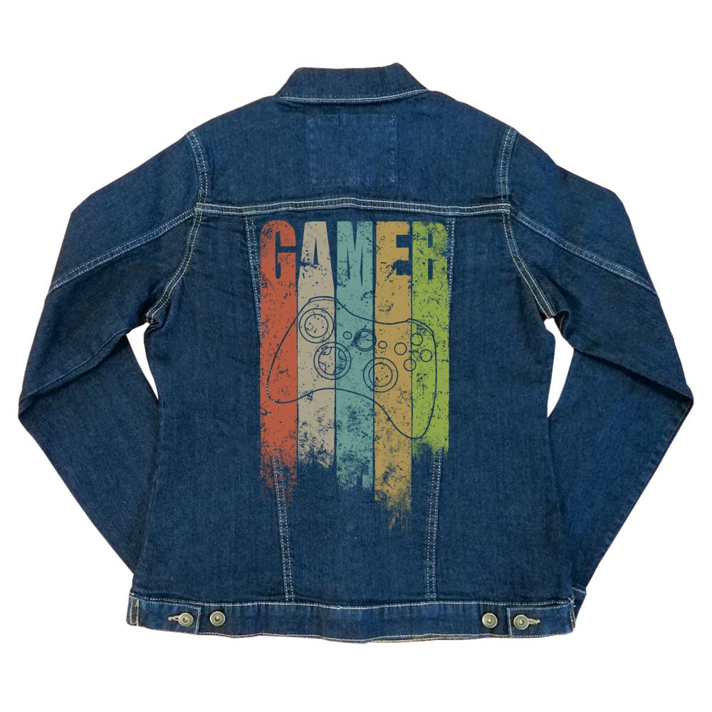 Gamer colors Női Farmerkabát