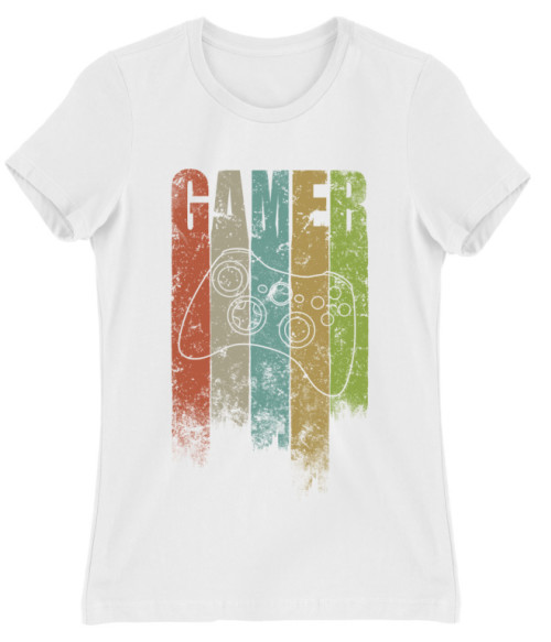 Gamer colors Hobbi-Érdeklődés Női Póló - Gaming