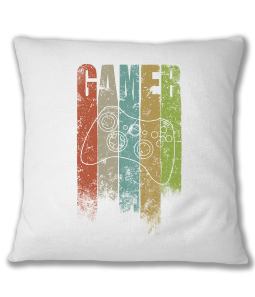 Gamer colors Hobbi-Érdeklődés Párnahuzat - Gaming
