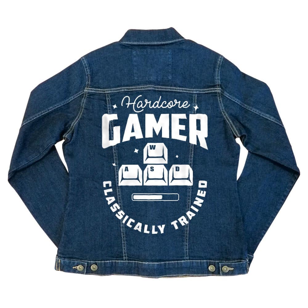Hardcore gamer Női Farmerkabát