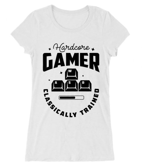Hardcore gamer Póló - Ha Gamer rajongó ezeket a pólókat tuti imádni fogod!