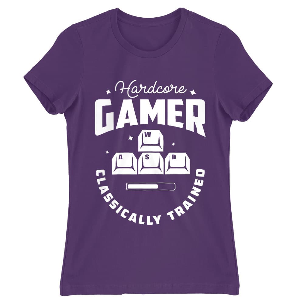 Hardcore gamer Női Póló