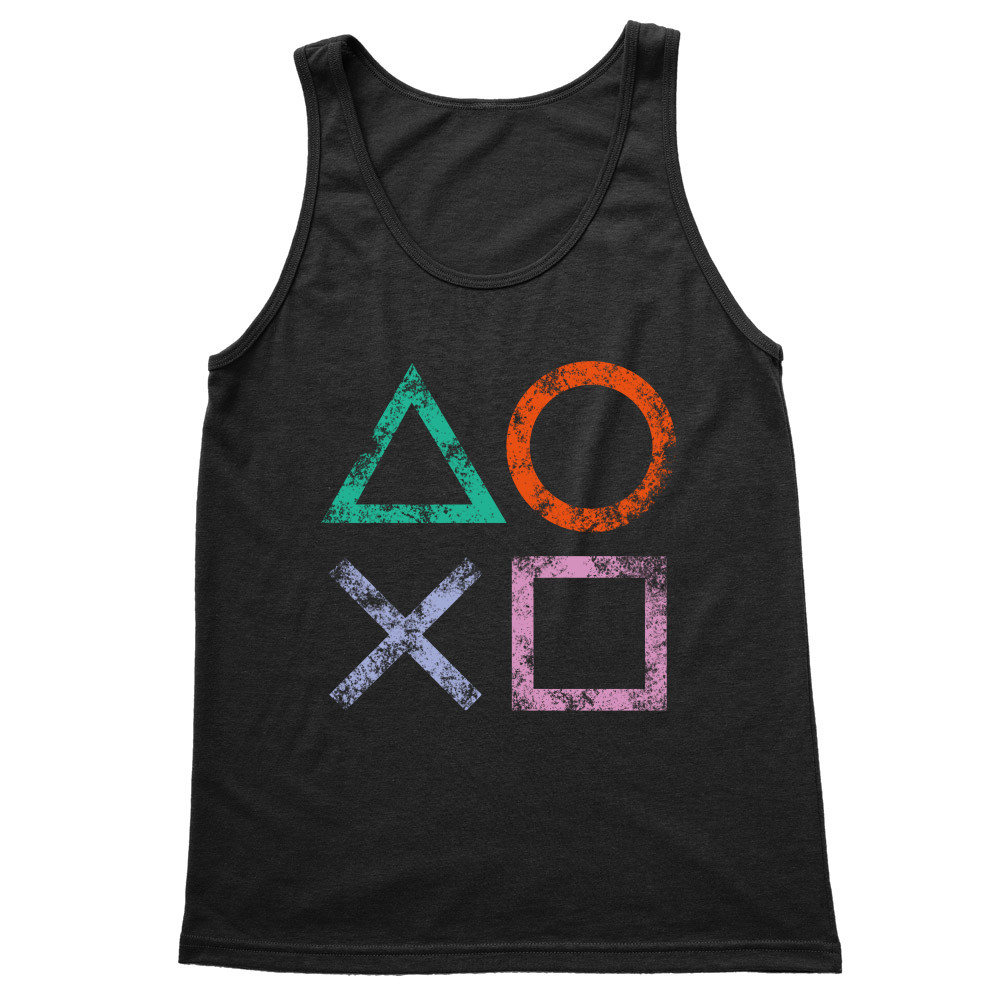 Playstation symbols Férfi Trikó