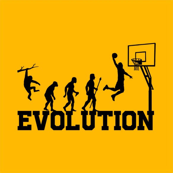 Basketball Evolution Sport Pólók, Pulóverek, Bögrék - Sport