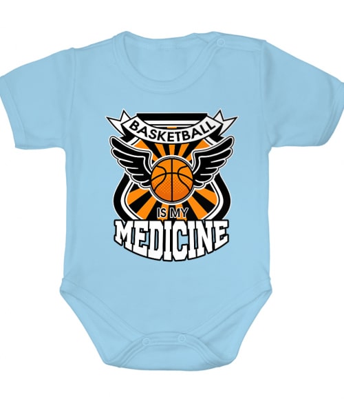 Basketball is my Medicine Póló - Ha Basketball rajongó ezeket a pólókat tuti imádni fogod!