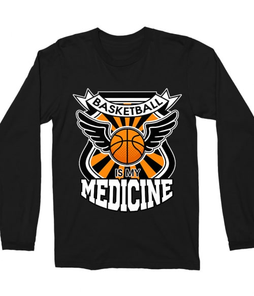 Basketball is my Medicine Póló - Ha Basketball rajongó ezeket a pólókat tuti imádni fogod!