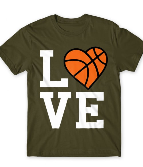 Basketball Love Labdajáték Póló - Sport