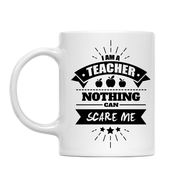 I'm a teacher, nothing can scare me
