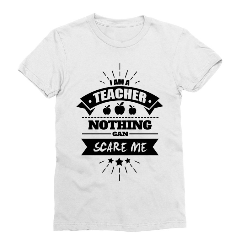 I'm a teacher, nothing can scare me