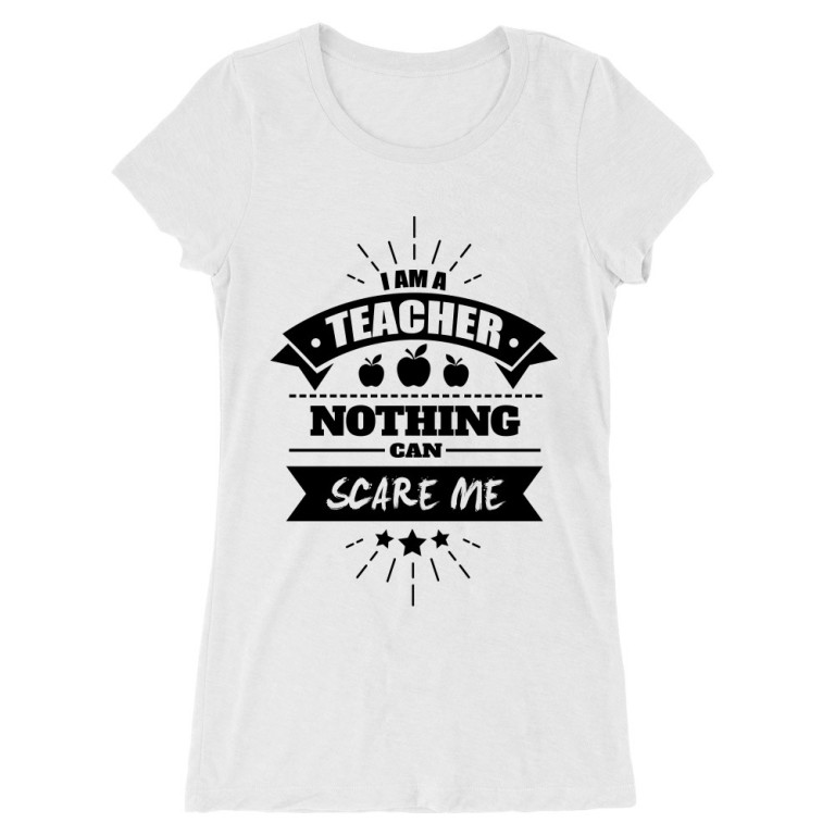 I'm a teacher, nothing can scare me