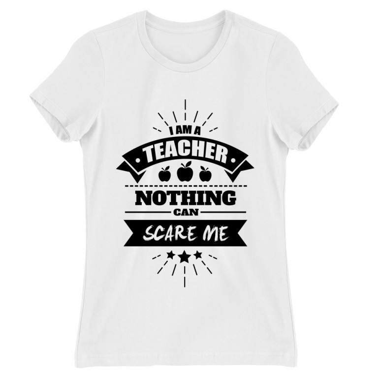 I'm a teacher, nothing can scare me