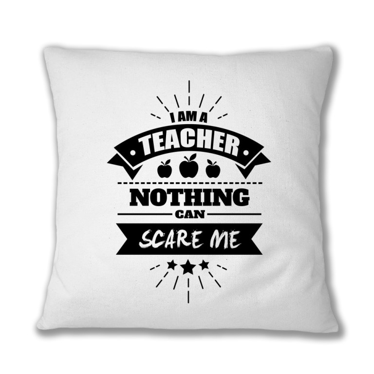 I'm a teacher, nothing can scare me