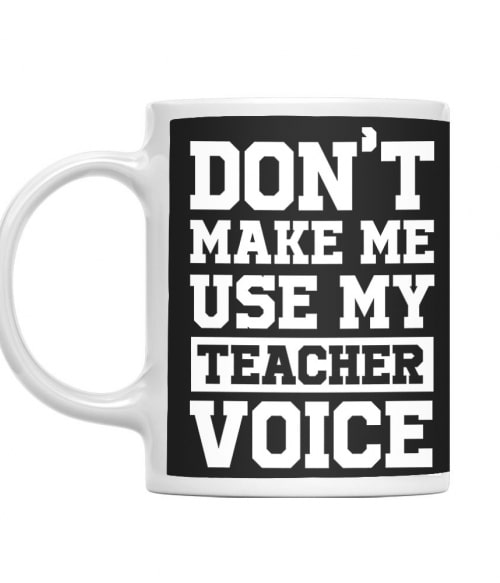 Teacher voice Oktatás Bögre - Tanár
