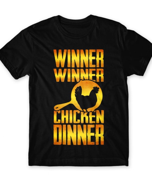 Winner winner chicken dinner Gaming Férfi Póló - PUBG
