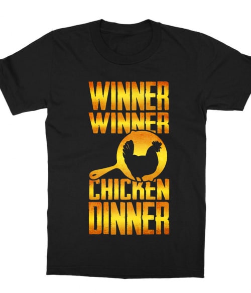 Winner winner chicken dinner Gaming Gyerek Póló - PUBG