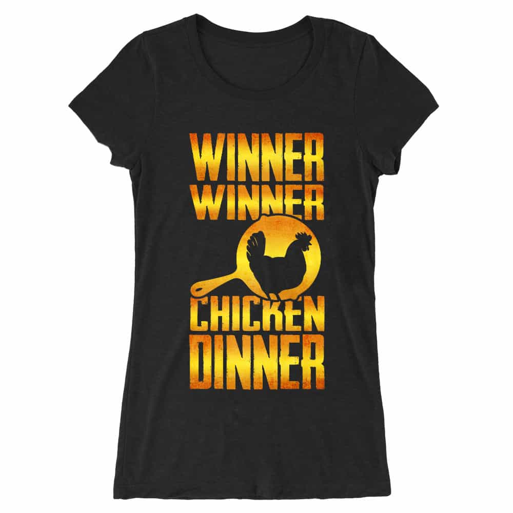 Winner winner chicken dinner Női Hosszított Póló
