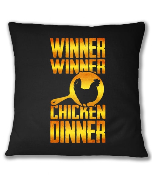 Winner winner chicken dinner Gaming Párnahuzat - PUBG