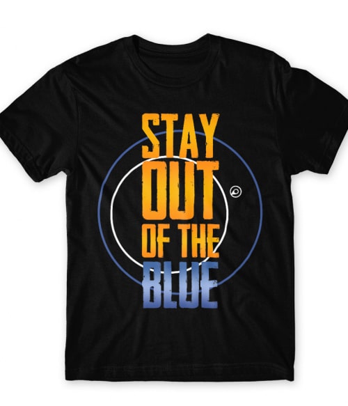 Stay out of the blue Póló - Ha Playerunknowns Battlegrounds rajongó ezeket a pólókat tuti imádni fogod!